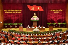 Hội nghị lần thứ ba Ban Chấp hành Trung ương Đảng khóa XII diễn ra từ ngày 4/7 và dự kiến kết thúc vào ngày 9/7. Ảnh: Đoàn Nhật Bắc