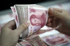 Đồng Nhân dân tệ. (Nguồn: EPA/TTXVN)