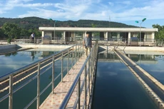 Nhà máy Nước Bình Minh đã đầu tư từ năm 2007 đang cấp nước cho khu vực. Ảnh: Nguyễn Văn