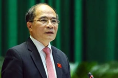 Chủ tịch Quốc hội Nguyễn Sinh Hùng. Ảnh: VOV.