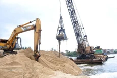 Quản lý chặt việc khai thác cát tại Hải Phòng
