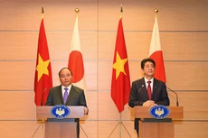 Thủ tướng Việt Nam - Nhật Bản họp báo chung sau hội đàm