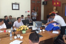 Sau 2 lần đóng thầu, lễ mở thầu đã diễn ra vào 14h30 ngày 6/9/2016