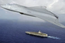 Bản phác họa tiêm kích tàng hình thế hệ 6 của hãng Northrop Grumman. Ảnh:Northrop Grumman