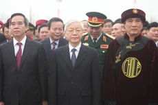 Tổng Bí thư cùng nhân dân dâng hương tưởng nhớ các Vua Hùng