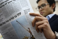 Cơ quan quản lý nhà nước, hiệp hội DN và cơ quan thông tin đại chúng phải cùng vào cuộc tuyên truyền về TPP. Ảnh: Lê Tiên