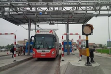 Trạm thu phí BOT QL1 tại km 604+700 xã Quảng Đông, Quảng Trạch, Quảng Bình.