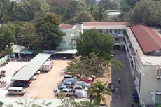 Dự án VFC trở thành một bãi giữ xe rộng lớn - Ảnh: N.T.Tâm