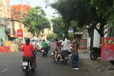 Hồ sơ dự thầu bị cướp trước cửa Ban QLDA Thủy lợi Bình Định (Ảnh do nhà thầu cung cấp)