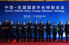 Hội nghị đặc biệt ngoại trưởngASEAN -Trung Quốc được tổ chứcngày 14/6 tại Côn Minh, Trung Quốc. Ảnh:AFP