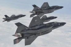 Một phi đội tiêm kích F-35B của Thủy quân lục chiến Mỹ. Ảnh : US Marine Corps