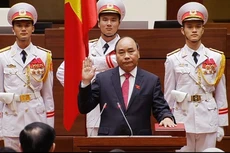 Thủ tướng tuyên thệ trong lễ nhậm chức