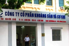 Công ty CP Khoáng sản và Cơ khí đang nợ thuế số tiền 8,487 tỷ đồng. Ảnh: LTT