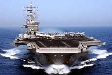 Một tàu sân bay của hải quân Mỹ. Ảnh: US Navy