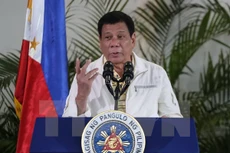Tổng thống Philippines Rodrigo Duterte. (Nguồn: AFP/TTXVN)