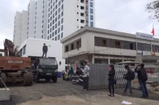 Tòa nhà nơi xảy ra tai nạn