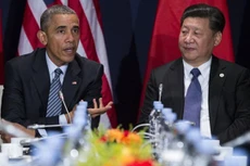 Tổng thống Mỹ Barack Obama và Chủ tịch Trung Quốc Tập Cận Bình. Ảnh: AP