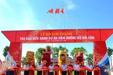 Lễ khánh thành Khu nhà điều hành hạng mục mở rộng hầm Hải Vân (thuộc dự án hầm đường bộ Đèo Cả).