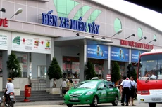 Bến xe Miền Tây hiện hữu ở đường Kinh Dương Vương, quận Bình Tân. Ảnh: Hữu Công