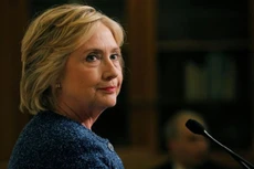 Ứng viên tổng thống đảng Dân chủ Hillary Clinton. Ảnh:Reuters