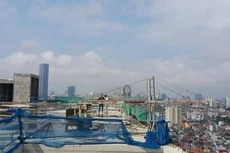 Tầng 19, tầng vi phạm tại công trình số 8B Lê Trực (Ảnh Petrotime).