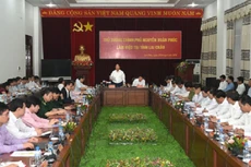 Thủ tướng Nguyễn Xuân Phúc làm việc với tỉnh Lai Châu
