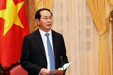 Ông Trần Đại Quang là nhân sự duy nhất được giới thiệu để bầu Chủ tịch nước. Ảnh: Nhật Bắc