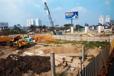 Tiến độ giải ngân chậm làm tăng chi phí và giảm hiệu quả đầu tư của dự án. Ảnh: Lê Tiên