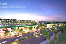 Phối cảnh tuyến đường. (Ảnh: Nguyễn Thanh/Vietnam+)