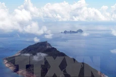 Toàn cảnh đảo Senkaku trên biển Hoa Đông. (Nguồn: AFP/TTXVN)