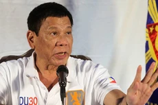 Tổng thống Philippines Rodrigo Duterte được cho là người khó đoán. Ảnh:Reuters