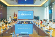 Buổi gặp mặt cán bộ hưu trí nhân dịp kỉ niệm 23 năm ngày thành lập Công ty thông tin di động (16/04/1993 - 16/04/2016) – nay là Tổng công ty Viễn thông MobiFone