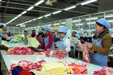 Vinatex sẽ phải gánh thêm khoảng 40 triệu đồng mỗi năm cho 1 công nhân. Ảnh: Lê Tiên