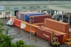 Cảng nội địa (ICD) Mỹ Đình mới được xây dựng tại xã Đức Thượng, huyện Hoài Đức, TP. Hà Nội. Ảnh: Interserco.com.vn