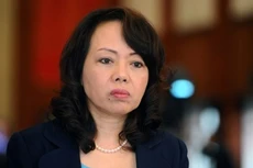 Bộ trưởng Y tế Nguyễn Thị Kim Tiến. Ảnh:Nam Phương.