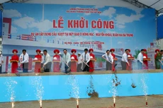 Hà Nội khởi công xây cầu vượt nút giao Ô Đông Mác-Nguyễn Khoái