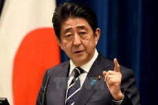 Thủ tướng Nhật Bản Shinzo Abe. (Nguồn: AFP/TTXVN)