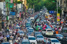 Những hình ảnh tắc đường kinh hoàng ở Thủ đô Hà Nội