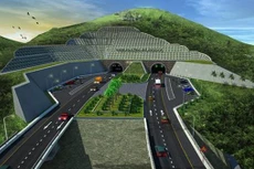 Đã đào thông hầm Đèo Cả