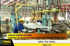 Doanh nghiệp chế biến, chế tạo lạc quan về hoạt động kinh doanh trong năm