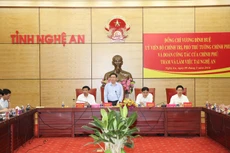 Phó Thủ tướng Vương Đình Huệ phát biểu chỉ đạo tại buổi làm việc với lãnh đạo tỉnh Nghệ An