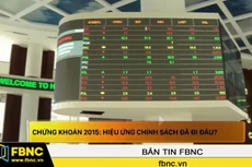 Chứng khoán 2015: Hiệu ứng chính sách đã đi đâu?