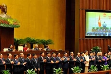 Công bố kết quả phê chuẩn 26 thành viên Chính phủ