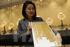 Một cửa hàng kim hoàn ở Singapore. (Nguồn: AFP/TTXVN)