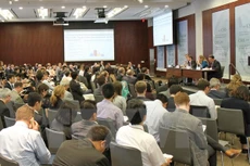 CSIS tổ chức Hội thảo về vụ Philippines kiện các tuyên bố chủ quyền của Trung Quốc ở Biển Đông. (Ảnh: Thanh Tuấn/TTXVN)