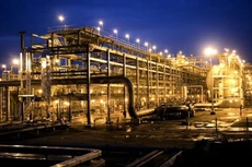 Khu tổ hợp khai thác khí đốt của Saudi Aramco tại Saudi Arabia - Ảnh: Arabian Business.