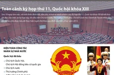 Toàn cảnh kỳ họp thứ 11, Quốc hội khóa XIII