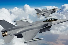 Chiến đấu cơ F-16 của không quân Mỹ sẽ tham gia tập trận. Ảnh: lockheedmartin.com