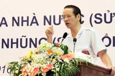 Phó tổng thanh tra chính phủ Nguyễn Văn Thanh. Ảnh: Võ Hải.