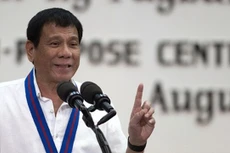 Tổng thống Philippines Rodrigo Duterte. Ảnh:Reuters